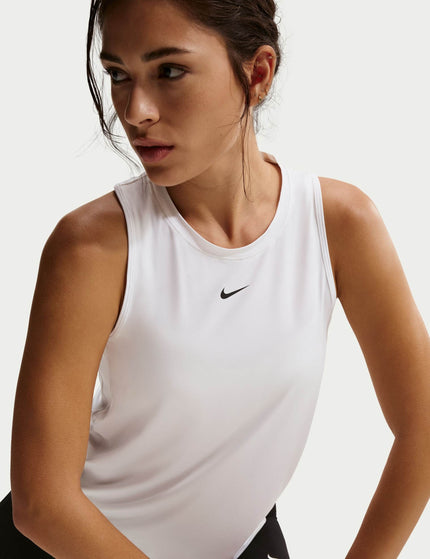 Nike One Classic Dri-FIT Tank Top - White/Blackimages3- The Sports Edit