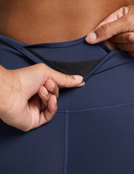 Nike One High Waisted 7/8 Leggings - Midnight Navyimages3- The Sports Edit