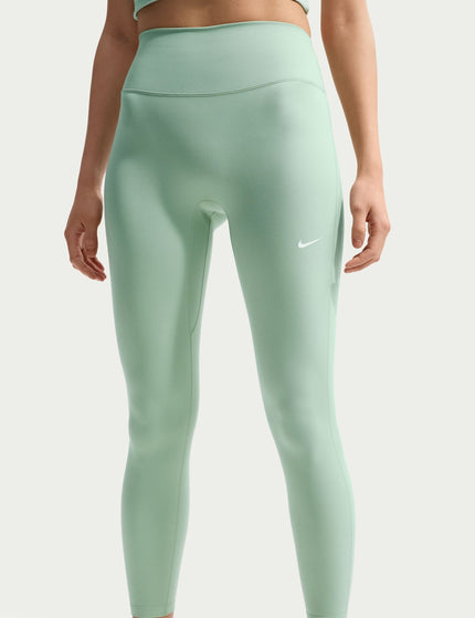 Nike One High Waisted 7/8 Leggings - Steam/Whiteimages2- The Sports Edit