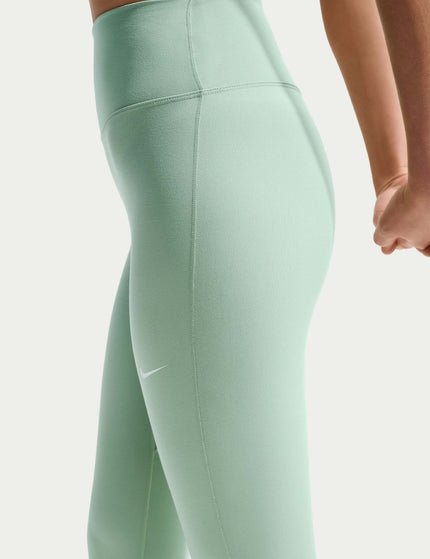 Nike One High Waisted 7/8 Leggings - Steam/Whiteimages3- The Sports Edit