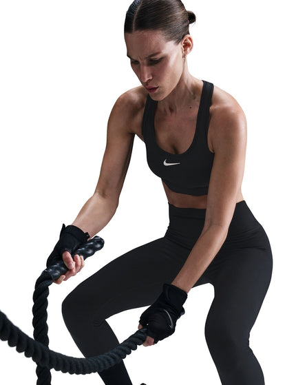 Nike One High Waisted Full Length Leggings - Blackimages4- The Sports Edit