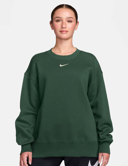 Nike Sportswear Phoenix Fleece Oversized Sweatshirt - Fir/Sailimages1- The Sports Edit