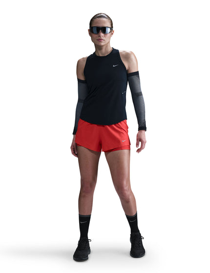 Nike Swift Dri-FIT Running Tank Top - Black/Reflective Silverimages5- The Sports Edit