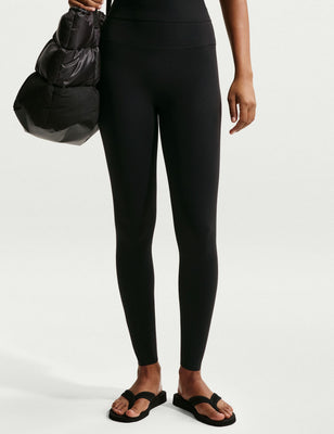 Zenvy High Waisted Full-Length Leggings - Black/Cool Grey Zenvy High Waisted Full-Length Leggings - Black/Cool Grey