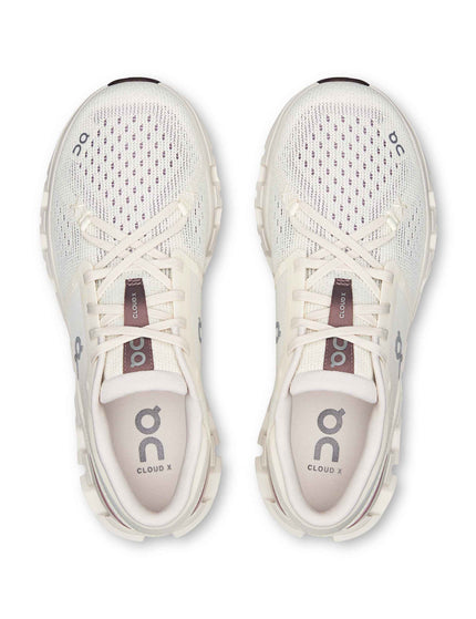 ON Running Cloud X 4 - Ivory/Heronimages4- The Sports Edit
