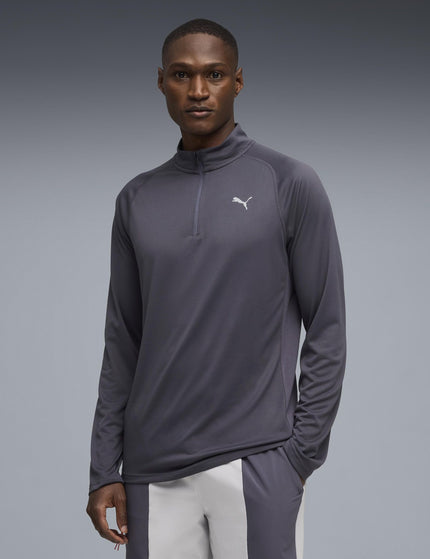 PUMA PWRTRAIN 1/4 Zip - Galactic Greyimages1- The Sports Edit