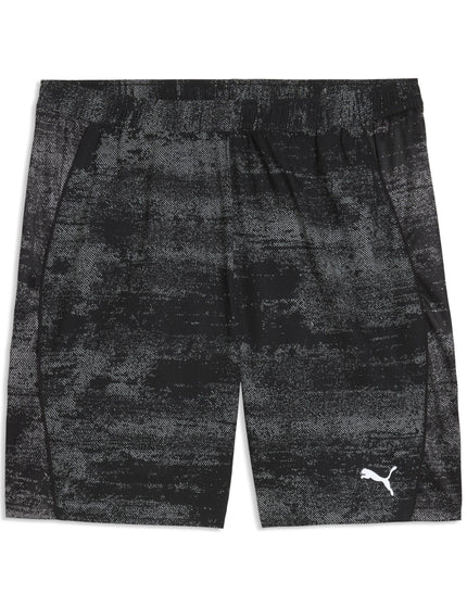 PUMA Velocity All Over Print 7" Running Shorts - Puma Blackimages4- The Sports Edit