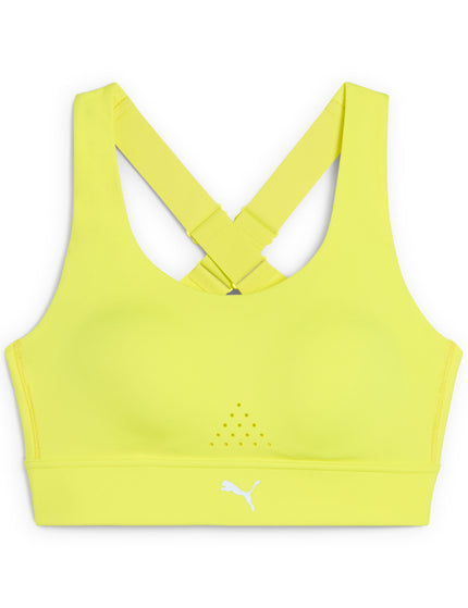 PUMA PWRbreathe Run Bra - Lemon Sherbertimages6- The Sports Edit