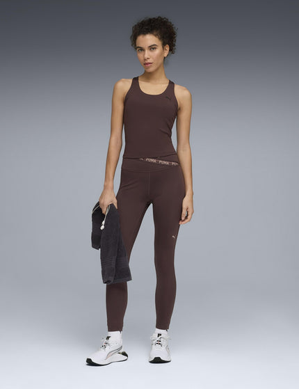 PUMA TAD Essentials 2-in-1 Tank - Chocolate Brownimages3- The Sports Edit