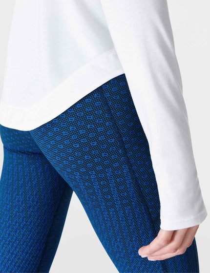 Sweaty Betty Breathe Easy Running Long Sleeve Top - Whiteimages4- The Sports Edit