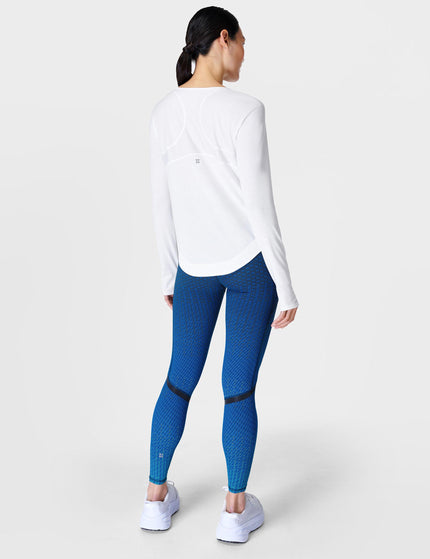 Sweaty Betty Breathe Easy Running Long Sleeve Top - Whiteimages7- The Sports Edit