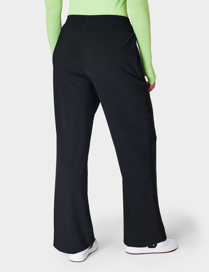 Sweaty Betty Explorer Wide Leg Track Trousers - Blackimages2- The Sports Edit