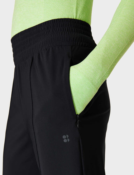 Sweaty Betty Explorer Wide Leg Track Trousers - Blackimages4- The Sports Edit