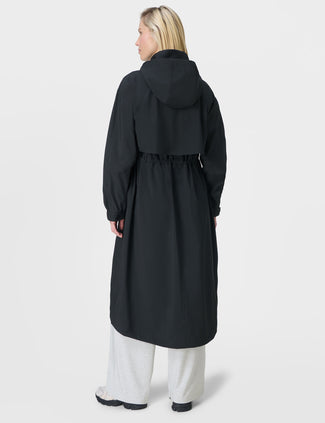 Motion Technical Longline Parka - Black Motion Technical Longline Parka - Black