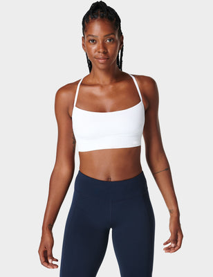 Spirit Restored Yoga Bra - White Spirit Restored Yoga Bra - White