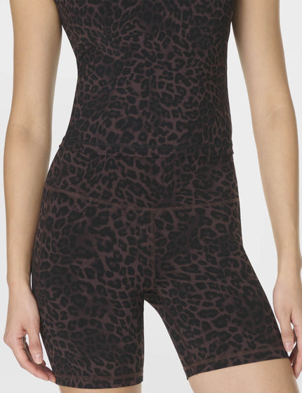 Sweaty Betty Ultimate Studio 6" Shorts - Brown Leopard Skin Printimages1- The Sports Edit