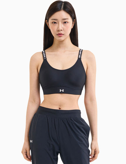Under Armour Infinity 2.0 Mid Sports Bra - Black/Whiteimages1- The Sports Edit