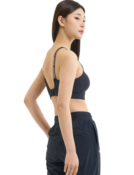 Under Armour Infinity 2.0 Mid Sports Bra - Black/Whiteimages2- The Sports Edit