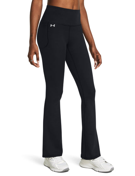 Under Armour Motion Flare Pants - Black/Whiteimages1- The Sports Edit