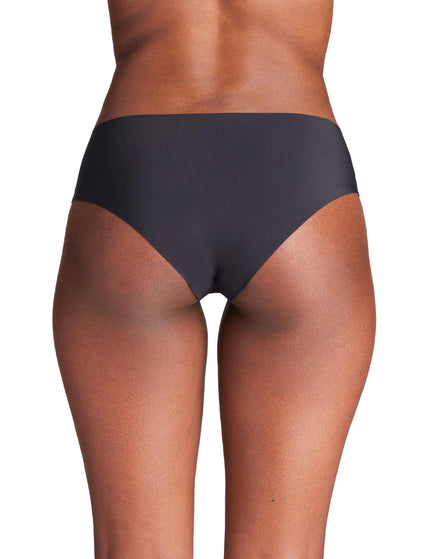 Under Armour Pure Stretch 3-Pack No Show Hipster - Black/Steelimages3- The Sports Edit