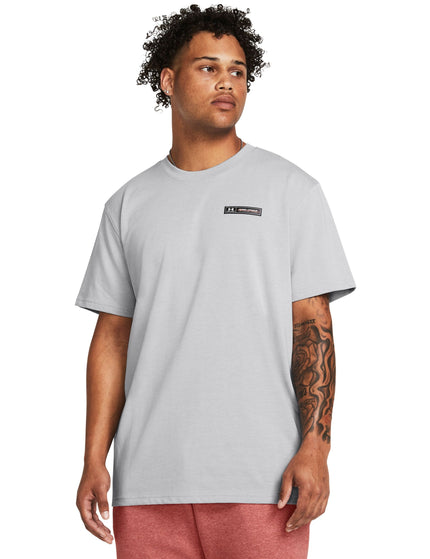 Under Armour Heavyweight Armour Label - Mod Gray Medium Heather/Blackimages1- The Sports Edit