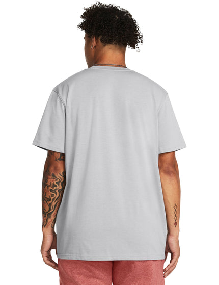 Under Armour Heavyweight Armour Label - Mod Gray Medium Heather/Blackimages2- The Sports Edit