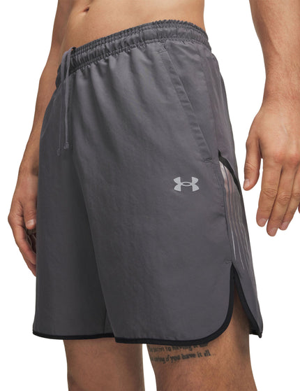 Under Armour Velociti Reflect Shorts - Castlerock/Reflectiveimages3- The Sports Edit