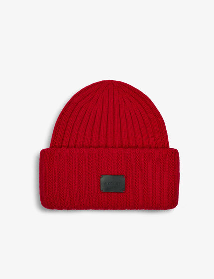Varley Elva Chunky Rib Beanie - Red Dahliaimages1- The Sports Edit