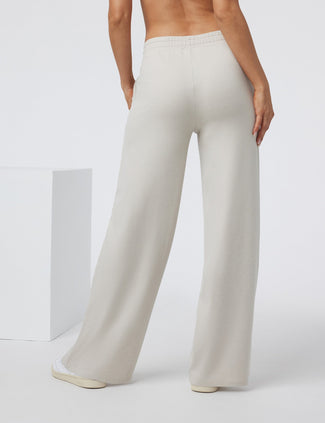 Halo Essential Wideleg - Ecru Heather Halo Essential Wideleg - Ecru Heather