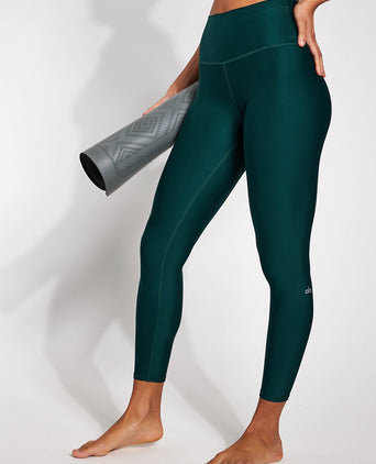 7/8 High Waisted Airlift Legging - Midnight Green 7/8 High Waisted Airlift Legging - Midnight Green