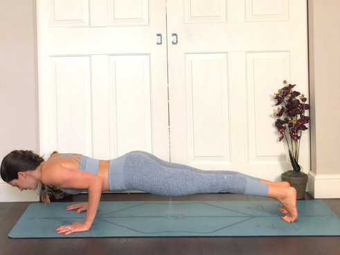 How to Chaturanga Dandasana