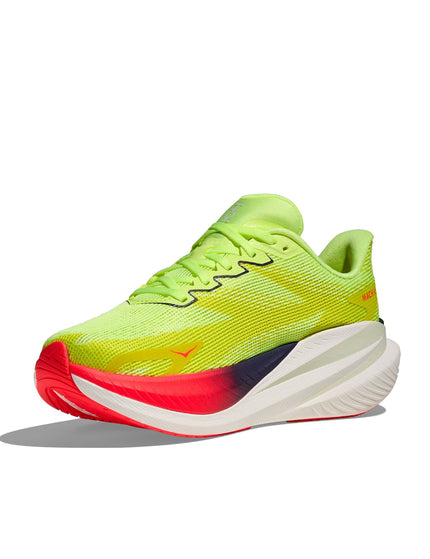 HOKA Mach X 3 - Neon Yuzu/Squid Inkimages3- The Sports Edit