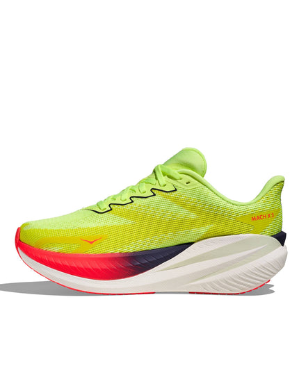 HOKA Mach X 3 - Neon Yuzu/Squid Inkimages4- The Sports Edit