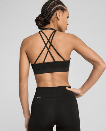 Move Strappy Bra - Black