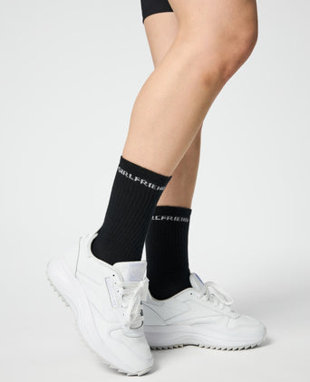 Crew Sock 3 Pack - Black