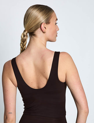 3 Stripes Studio All Me Light Support Tank Top - Aurora Coffee