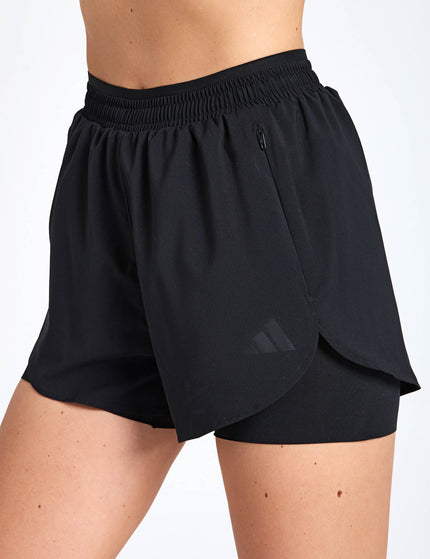 adidas D4T Workout Go To 2in1 Shorts - Blackimages1- The Sports Edit
