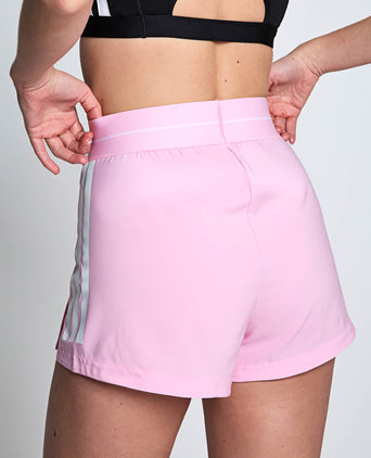 Hyperglam 3-Stripes Woven Shorts - True Pink