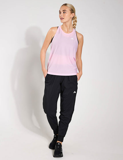 adidas Own The Run Tank Top - Clear Pinkimage4- The Sports Edit