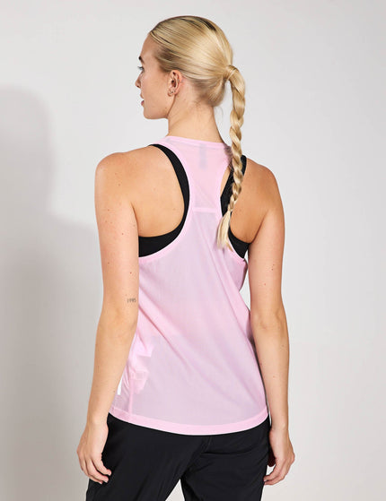 adidas Own The Run Tank Top - Clear Pinkimage2- The Sports Edit
