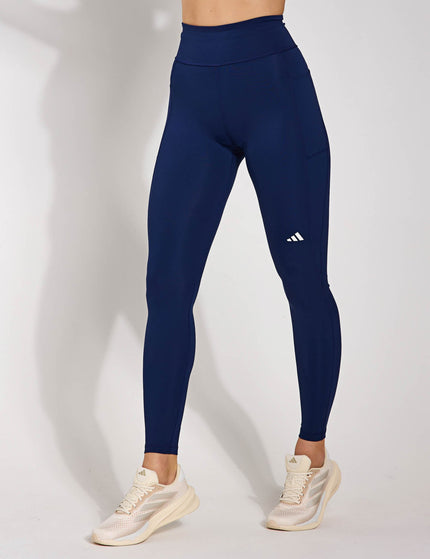 adidas Own the Run Full-Length Leggings - Dark Blueimage1- The Sports Edit