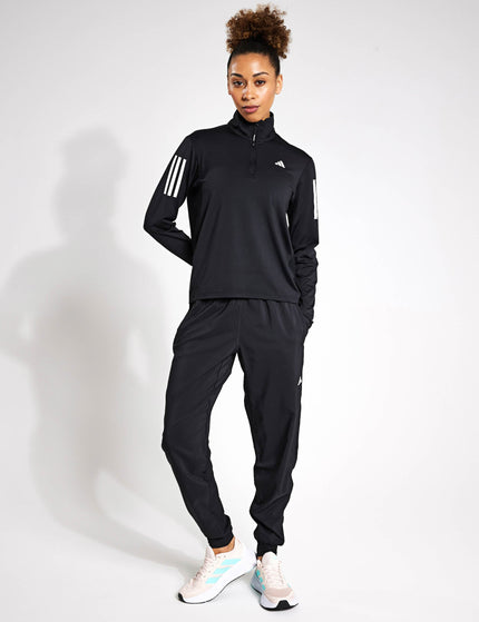 adidas Own the Run Half-Zip Jacket - Blackimage3- The Sports Edit