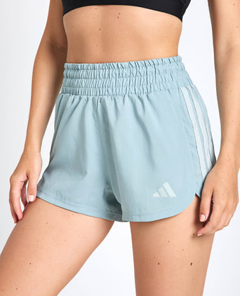 Pacer Workout Woven High Rise Shorts - Wonder Sage/Black