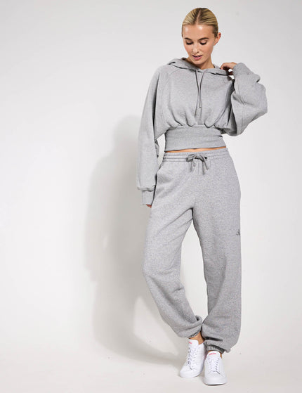 adidas ALL SZN Fleece Loose Joggers - Medium Grey Heatherimage4- The Sports Edit