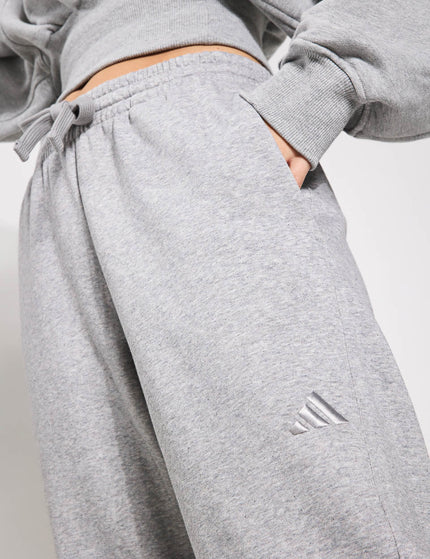 adidas ALL SZN Fleece Loose Joggers - Medium Grey Heatherimage3- The Sports Edit
