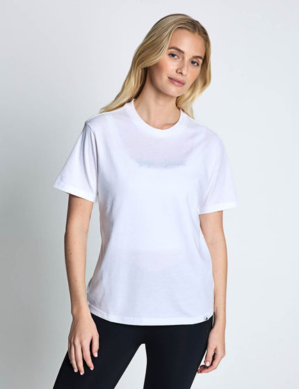 adidas Yay Sports Graphic T-Shirt - Whiteimages1- The Sports Edit