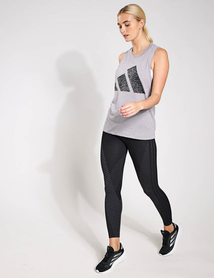 adidas Essentials Winners Tank Top - Solid Grey/Blackimage5- The Sports Edit