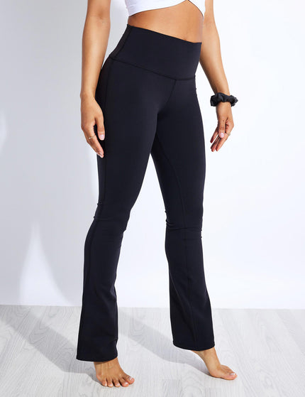 Alo Yoga Airbrush High Waisted Bootcut Legging - Blackimage1- The Sports Edit