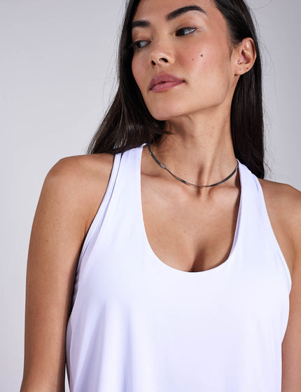 Alo Yoga Don't Get It Twisted Tank-Cosmic Greyimage3- The Sports Edit