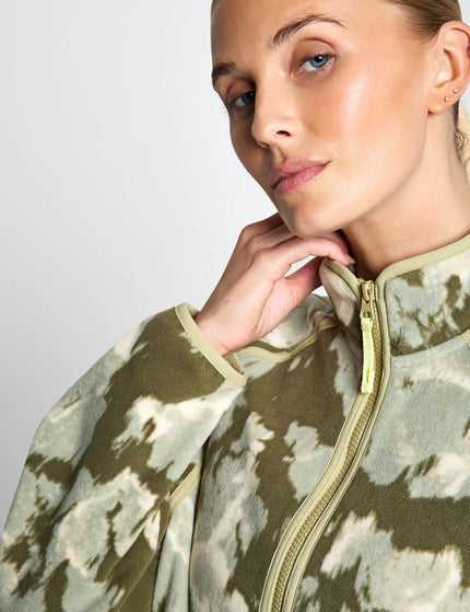 Berghaus Bamburgh Half Zip Fleece - Wisdom Printedimages3- The Sports Edit